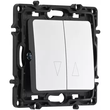 Выключатель жалюзи Arte Milano am-217 217.38-2.silver