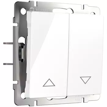 Выключатель жалюзи (белый) Werkel W1124501 (a051132)