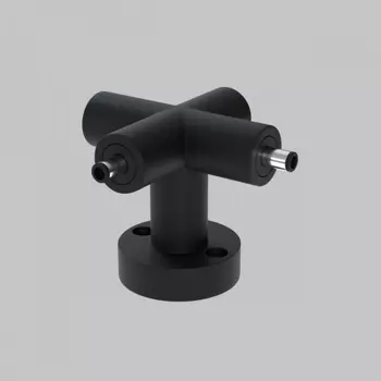 X - соединитель настенно-потолочный монтаж 24В Imex Thin & Smart IL.0060.4010-BK