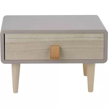 Ящик прямоугольный с ножками ОГОГО (арт.859205), (Массив дерева/Темно-серый) ОГОГО Обстановочка!