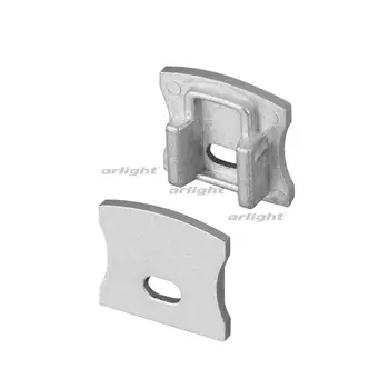 Заглушка ALU-SLIM-H15 с отверстием (Arlight, Металл) 019449