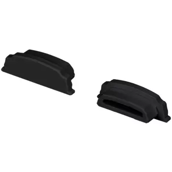 Заглушка ARH-BENT-W18 BLACK глухая (Arlight, Пластик) 039590 (10 шт.)