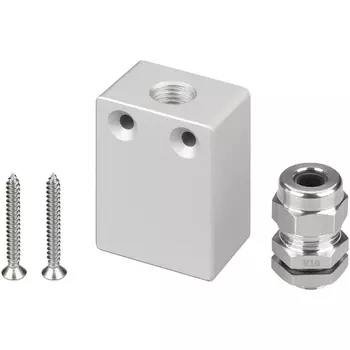 Заглушка ARH-FLOOR27-H28-DOWN с отверстием (Arlight, Металл) 040161