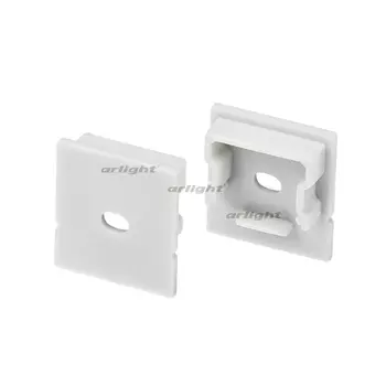 Заглушка ARH-WIDE-H20 Square с отверстием (Arlight, Пластик) 018879 (10 шт.)