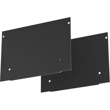 Заглушка декоративная черная - 2шт.+ 8 саморезов для профиля ALM-11681-PL-B-2M Maytoni Technical ALM013EC-PL-B