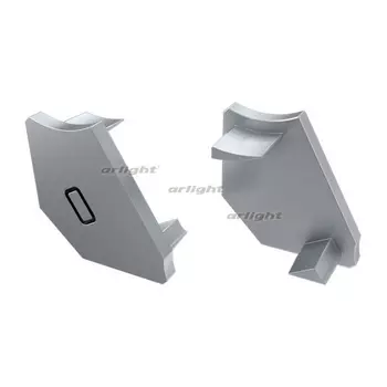 Заглушка для ALM-V60 серая правая (Arlight, Пластик) 026722 (10 шт.)