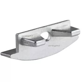 Заглушка для ALU-WIDE-F-H8 с отверстием (Arlight, Металл) 014862