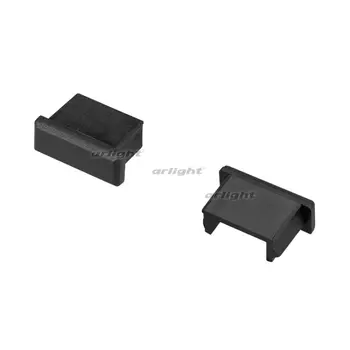Заглушка для MIC черная глухая (Arlight, Пластик) 020919 (10 шт.)