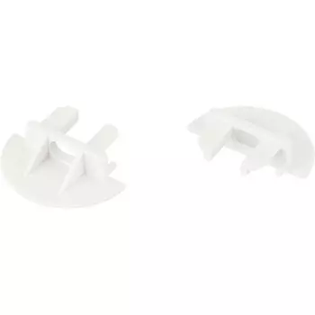 Заглушка для MIC-FS белая с отверстием (Arlight, Пластик) 040731