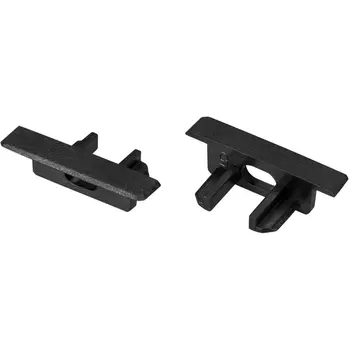 Заглушка для MIC-FS чёрная с отверстием (Arlight, Пластик) 040124