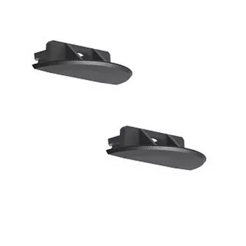 Заглушка для MIC-FS-R черная с отверстием (Arlight, Пластик) 047224