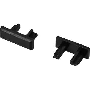 Заглушка для MIC-M черная глухая (Arlight, Пластик) 044538