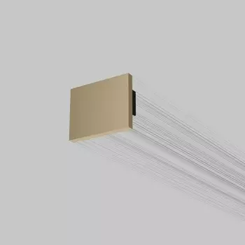 Заглушка для накладного шинопровода Elektrostandard Line Magnetic Brass Line 85230/00 (латунь)