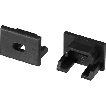 Заглушка для PDS-SM черная с отверстием (Arlight, Пластик) 038825