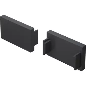 Заглушка для встраиваемого шинопровода, черный Maytoni Accessories for tracks Basity TRA172EC-12B