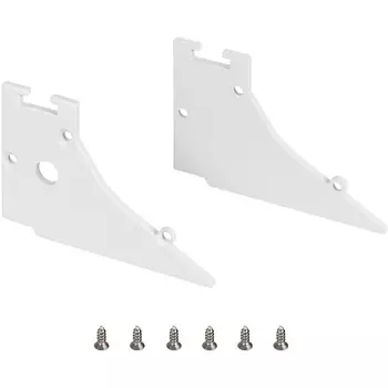 Заглушка FANTOM-W45-BEVEL WHITE (Arlight, Металл) 039954