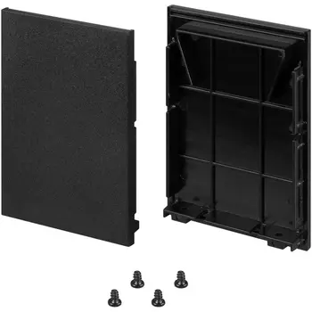 Заглушка LINE-5075-HONEYCOMB BLACK глухая (Arlight, Металл) 044882