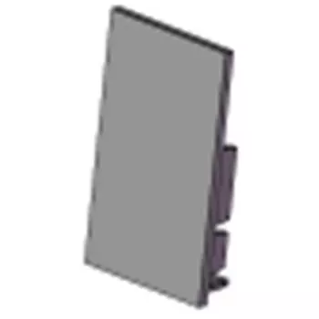 Заглушка LST-END DeLight Collection Trek black