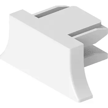 Заглушка пластиковая для шинопровода, белый Feron LD1011 41884