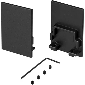 Заглушка SL-COMFORT-3551 BLACK глухая (Arlight, Металл) 031794(1)