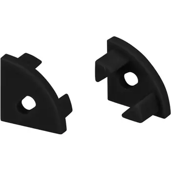 Заглушка SL-KANT-H11 BLACK c отверстием (Arlight, Пластик) 044090