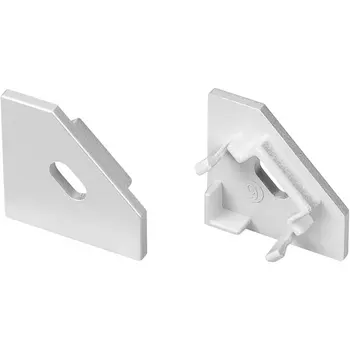 Заглушка SL-KANT-H18 FLAT с отверстием (Arlight, Пластик) 049044