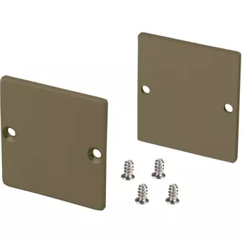 Заглушка SL-LINE-3638-LW OLIVE GREY глухая (Arlight, Металл) 038650