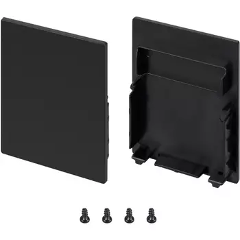 Заглушка SL-LINE-4050-3L-LOW BLACK глухая (Arlight, Пластик) 044677