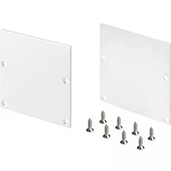 Заглушка SL-LINE-5050-LW WHITE глухая (Arlight, Металл) 040253(1)