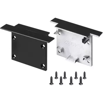 Заглушка SL-LINIA49M-FS BLACK (Arlight, Пластик) 036989