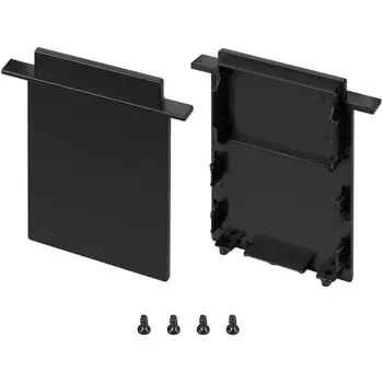 Заглушка SL-LINIA52-3L-F-HIGH BLACK глухая (Arlight, Пластик) 044704