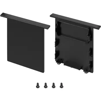 Заглушка SL-LINIA52-3L-F-MIDDLE BLACK глухая (Arlight, Пластик) 044708