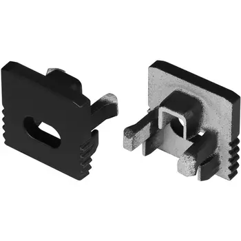 Заглушка SL-MINI-10 BLACK с отверстием (Arlight, Пластик) 049415