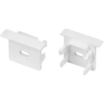 Заглушка SL-MINI-15-F WHITE с отверстием (Arlight, Пластик) 049459