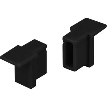 Заглушка SL-MINI-6-H9 BLACK глухая (Arlight, Пластик) 044088