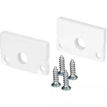 Заглушка SL-SLIM20-H13 WHITE с отверстием (Arlight, Пластик) 037536