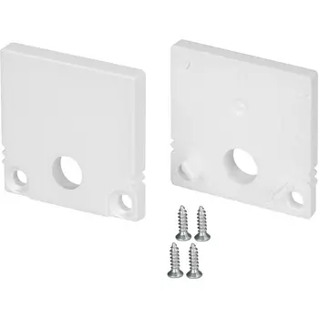 Заглушка SL-SLIM20-H20 WHITE с отверстием (Arlight, Пластик) 047634