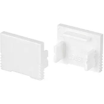 Заглушка SL-SLIM-H13M WHITE глухая (Arlight, Пластик) 037537