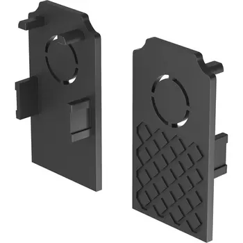 Заглушка торцевая 2шт Exility встраиваемый черный (магнитный) Maytoni Technical TRA034EC-42B