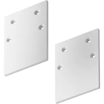 Заглушка торцевая 2шт Gravity накладной белый (магнитный) Maytoni Technical TRA010EC-41W