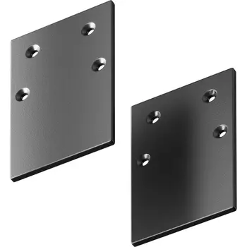 Заглушка торцевая 2шт Gravity накладной черный (магнитный) Maytoni Technical TRA010EC-41B