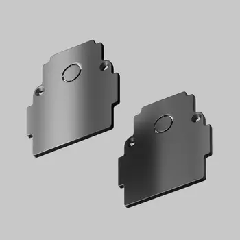 Заглушка торцевая 2шт Gravity встраиваемый черный (магнитный) Maytoni Technical TRA010EC-42B