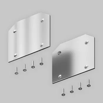 Заглушка торцевая к профилю, 2шт (магнитный) Maytoni Technical TRA010MPEC-21S