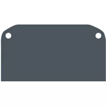 Заглушка Denkirs TR3050 TR3052-AL