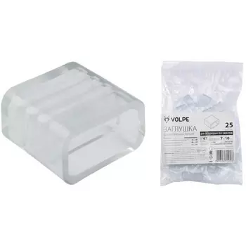 Заглушка UCW-Q220 K10 025 Polybag Volpe UCW-Q Clear
