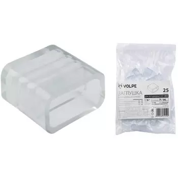 Заглушка UCW-Q220 K12 025 Polybag Volpe UCW-Q Clear