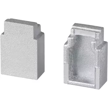 Заглушка WALL-FANTOM-BENT-W10-SIDE глухая (Arlight, Пластик) 043909