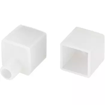 Заглушка WPH-FLEX-1212-TOP WHITE с отверстием (Arlight, Пластик) 040859