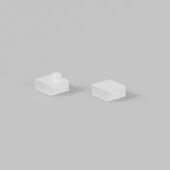 Заглушки для гибкого неона 10x4 мм 2 шт. (выход боковой) Maytoni Изгиб поперек оптической оси 432043