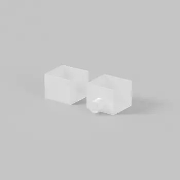 Заглушки для гибкого неона IP65 16x16 мм 2 шт. (выход боковой) Maytoni Изгиб вдоль оптической оси 432019